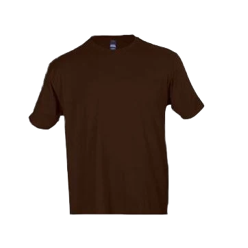 Authentic Tultex Unisex Fine Jersey Brown Short Sleeve Shirt XL Trusted