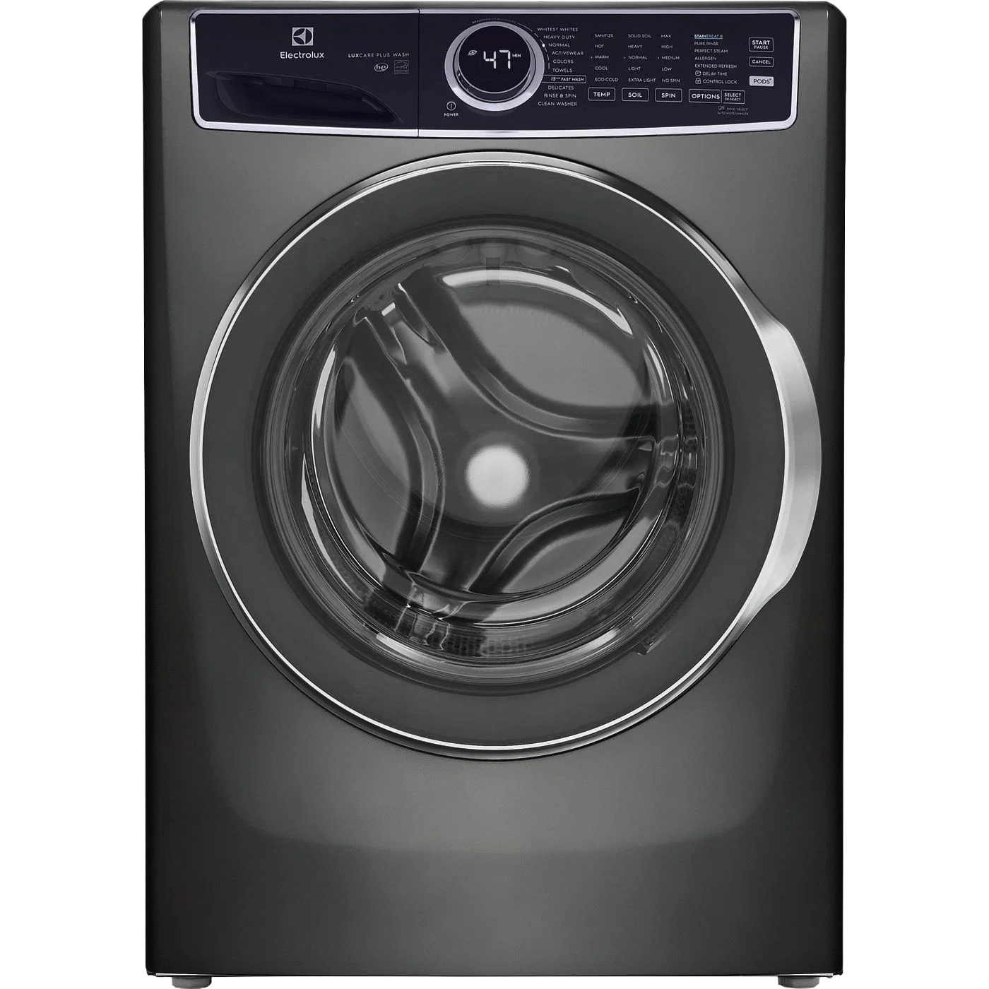 Sophisticated Front Load Steam™ Washer with LuxCare® Plus Wash – 4.5 Cu. Ft. Luxury