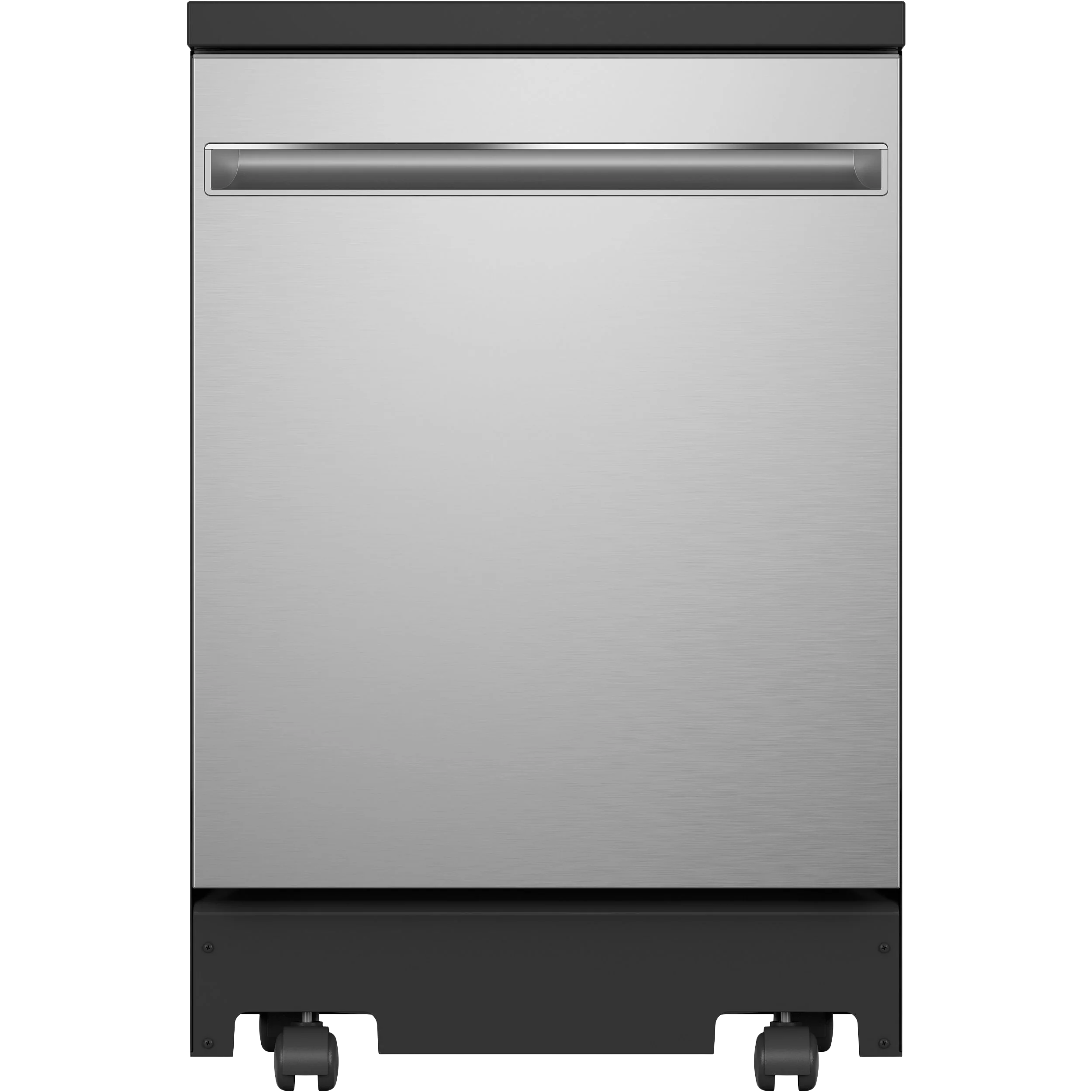 Eco-Friendly GE® ENERGY STAR® 24 Stainless Steel Interior Portable Dishwasher with Sanitize Cycle Healthy