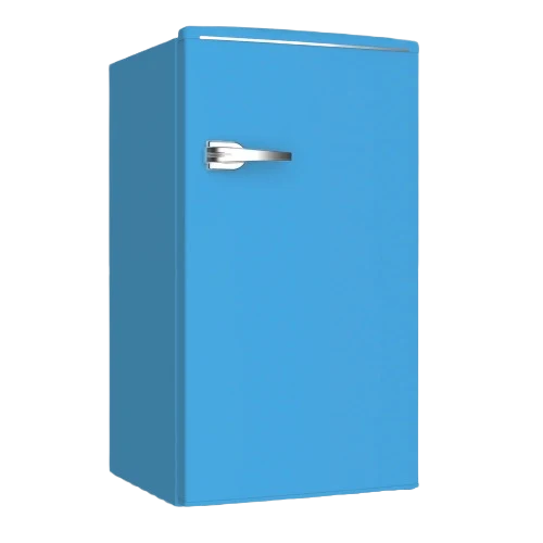 Environmentally Friendly Avanti 3.0 Cu. Ft. Retro Compact Refrigerator – Robin’s Egg Blue Natural