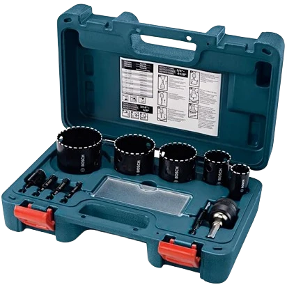 Innovative Bosch 7-PC Diamond Hole Saw Set Rental Durable
