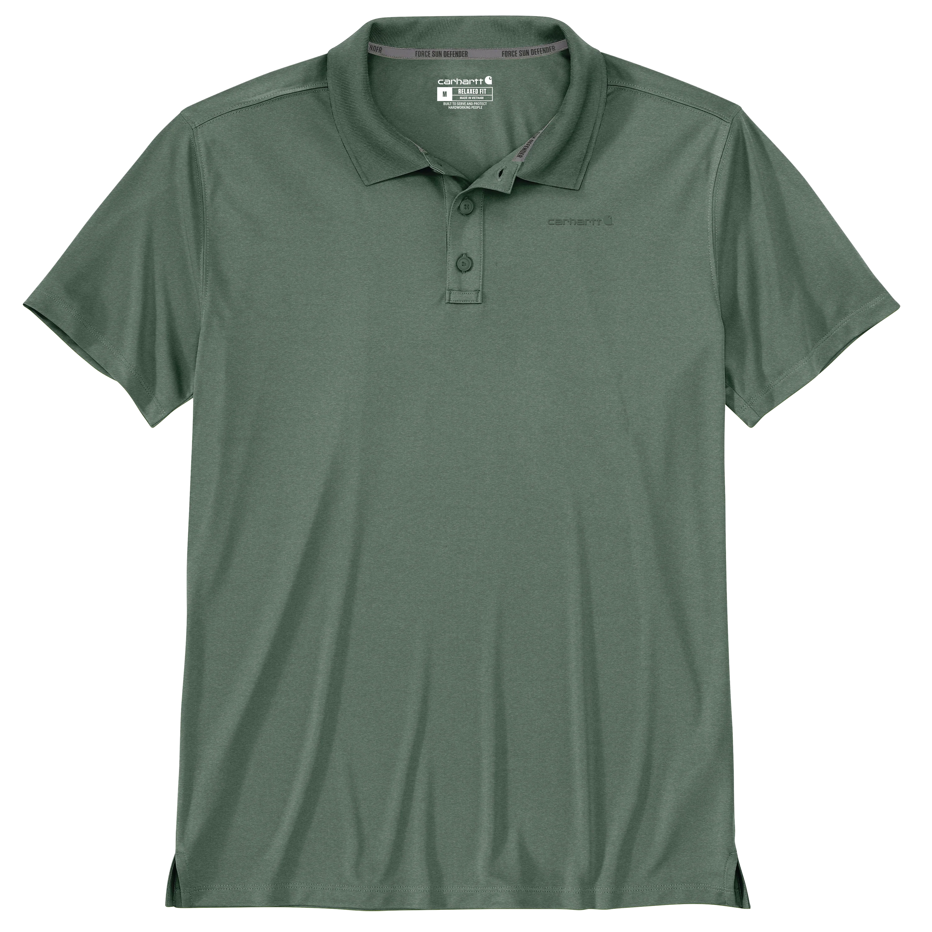 Carhartt Men’s Force Sun Defender Relaxed Fit Lightweight Short-Sleeve Polo Practical