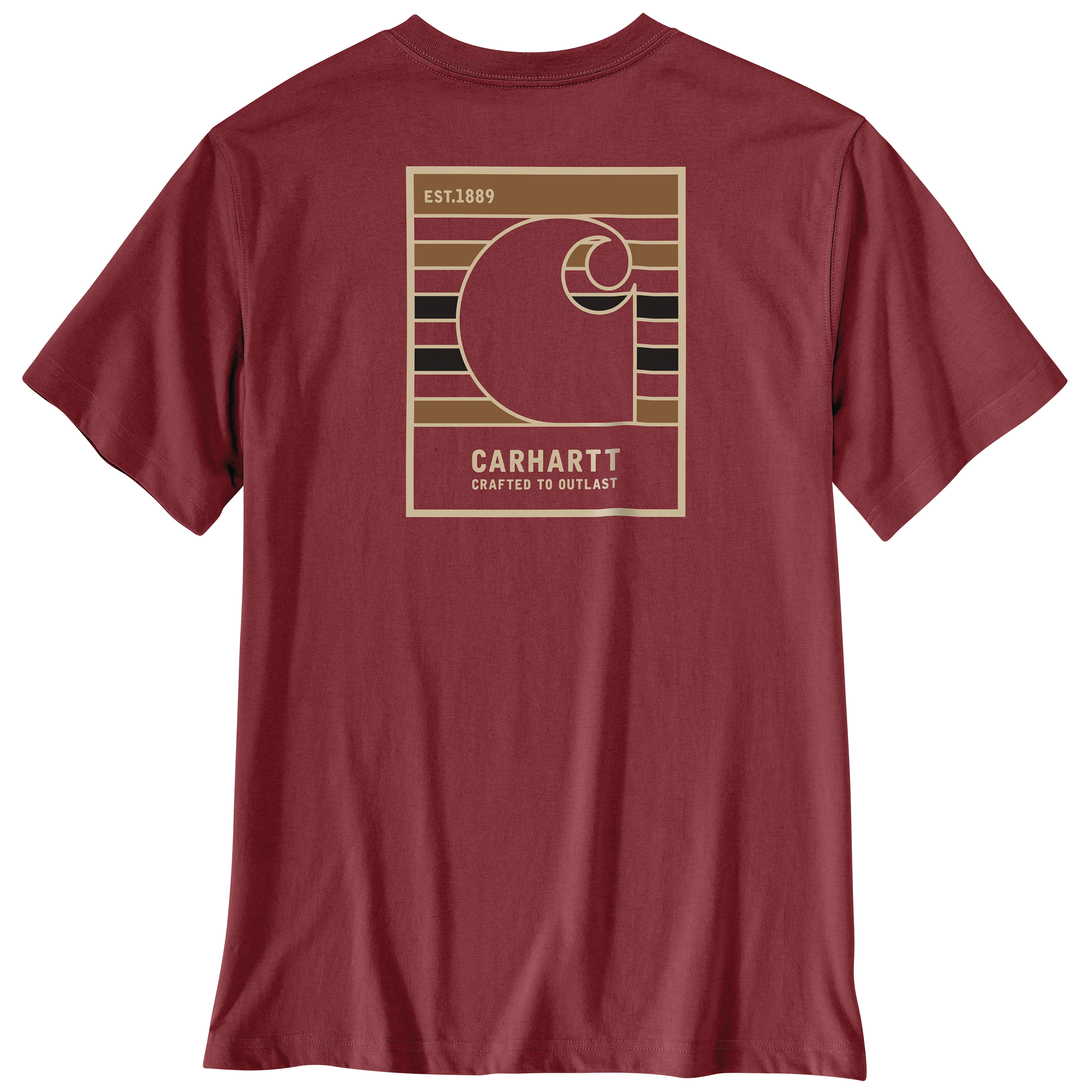 Artisan Carhartt Men’s Irvine Relaxed Outlast T-Shirt High-Quality