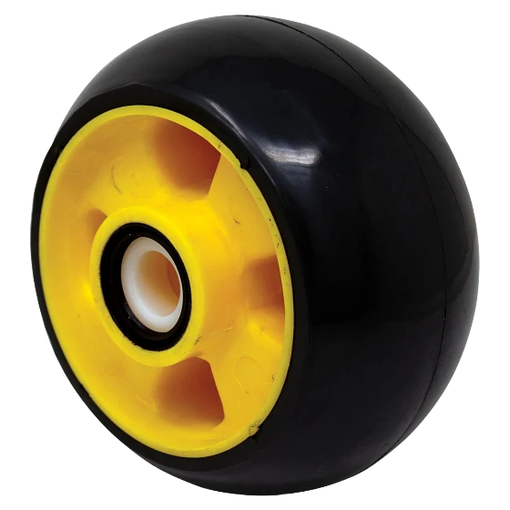 Recyclable John Deere AM115488 5 X 2.7 Yellow Gage Wheel Assembly 2-Pack Long-Lasting