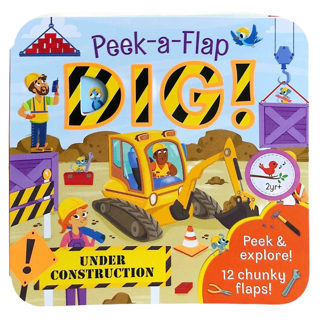 Unique Imagine That Publishing Peek-A-Flap DIG Book Efficient