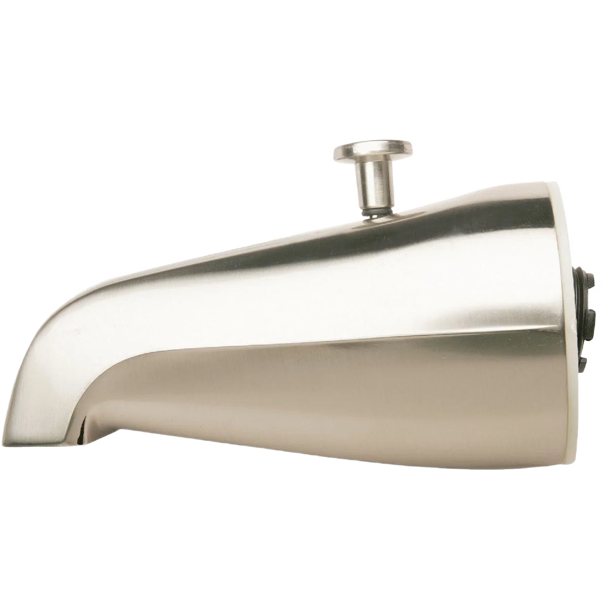 Trusted Do it Brushed Nickel Bathtub Spout with Diverter World-Class