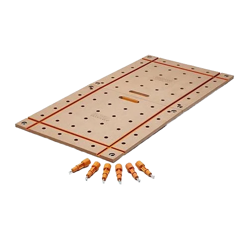 Proven Bora Tool 2X4 Centipede T-Track Table Top 3 4 in. Holes Relaxed