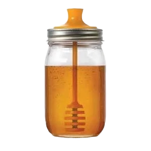 Effective Fox Run Jarware Honey Dipper Lid Secure