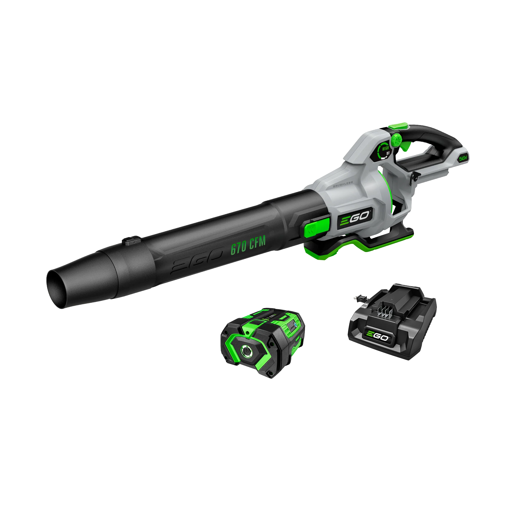 Top-Quality EGO Power 670 CFM Blower with Battery and Charger User-Friendly