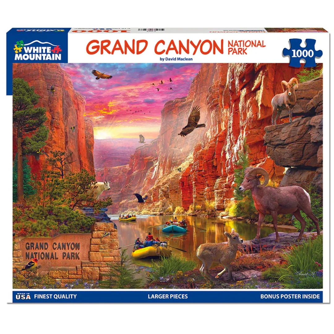 Artisan White Mountain Grand Canyon Puzzle 1000 Pieces Advanced