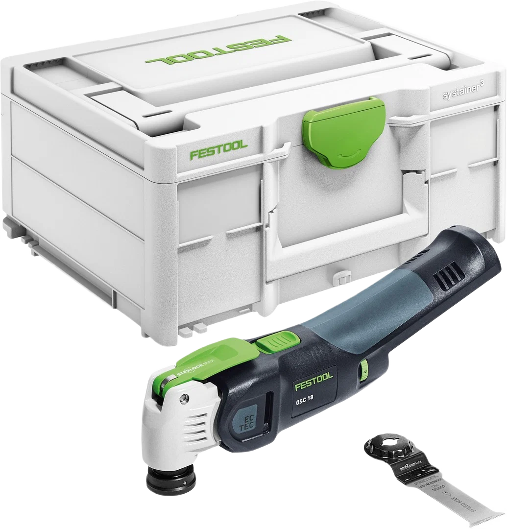 Certified Festool 576589 Cordless Oscillator VECTURO OSC 18 E-Basic Reusable