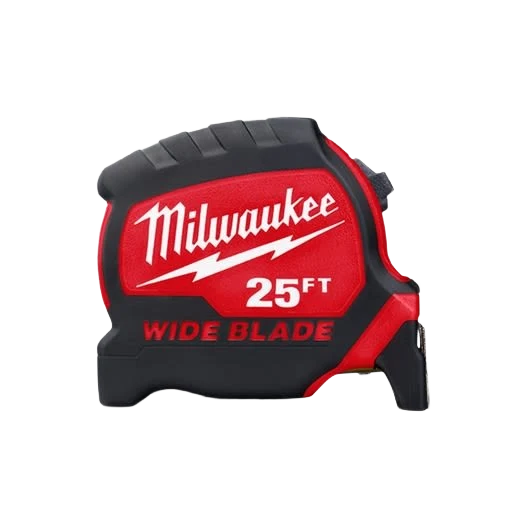 Elite Milwaukee 25′ Wide Blade Tape Measure High-Grade