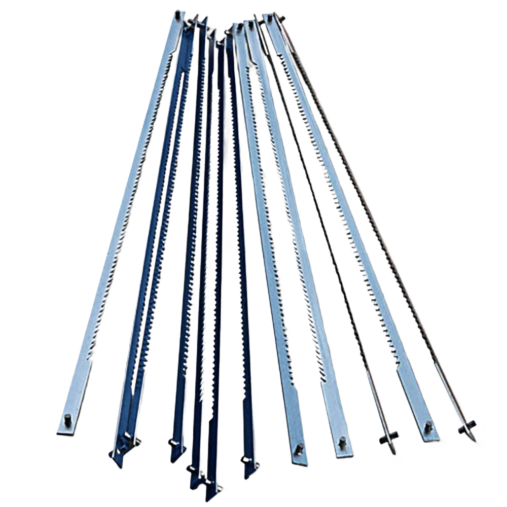 Fine Crafted Olson Coping Saw Blades Medium 6-1 2 in. x 15 TPI 12-Pack Quality