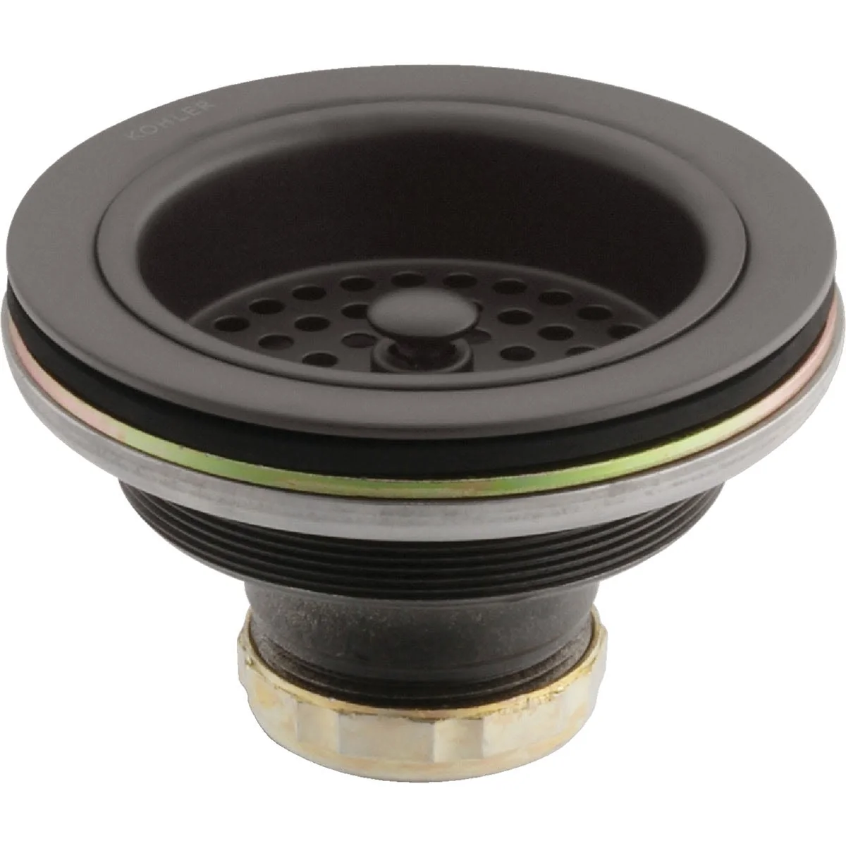 Eco-Friendly Kohler Duostrainer Sink Drain and Strainer Oil Rubbed Bronze Original