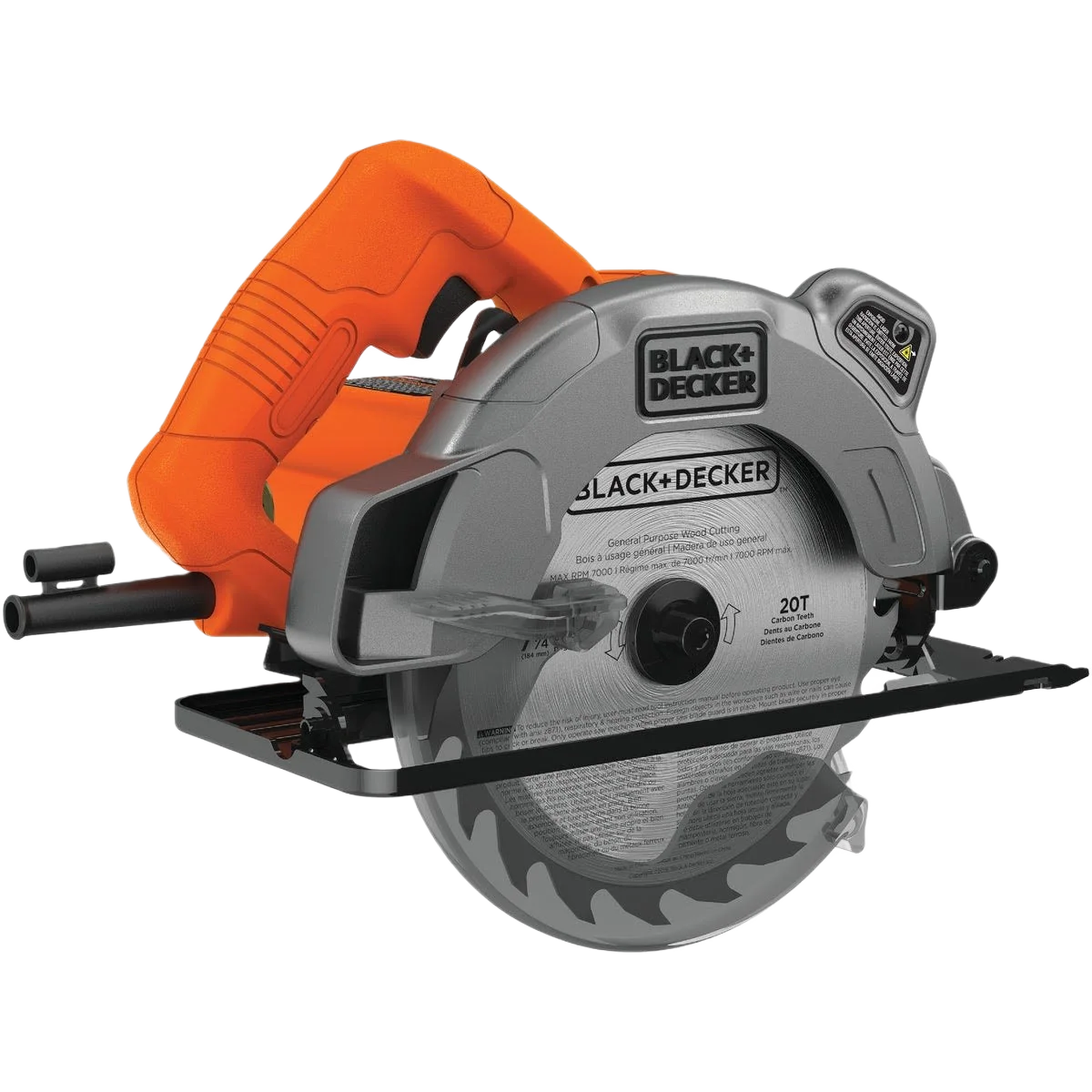Efficient BLACK DECKER 7-1 4 In. 13A Circular Saw Trendy