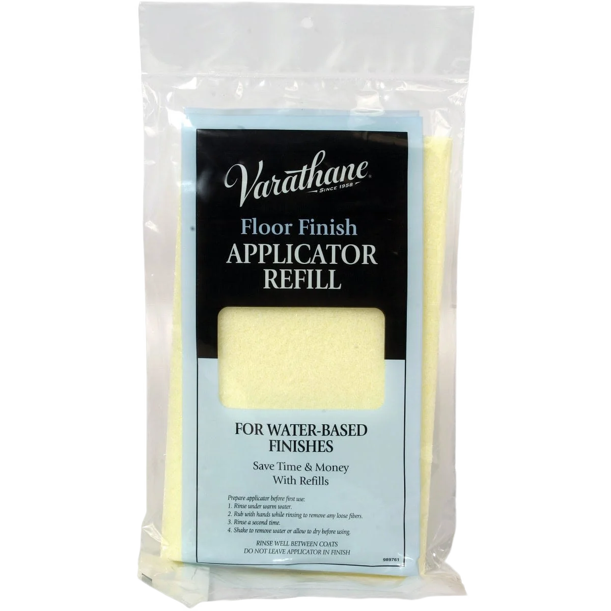 Next-Generation Varathane 10 in. Synthetic Waterborne Floor Finish Applicator Refill Clean