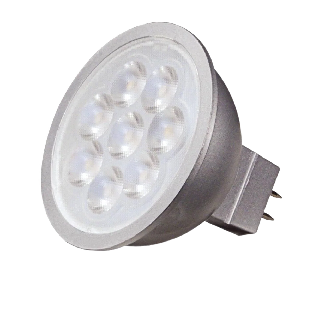 Selected Satco 6.5 Watt MR16 Shape GU5.3 Base LED Light Bulb Clean