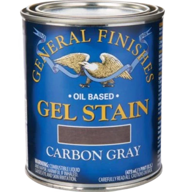 Quality General Finishes Carbon Gray Gel Stain 1 Pint Innovative