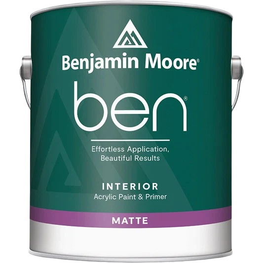 Versatile Benjamin Moore Ben Matte Interior Base 2 1 quart Natural