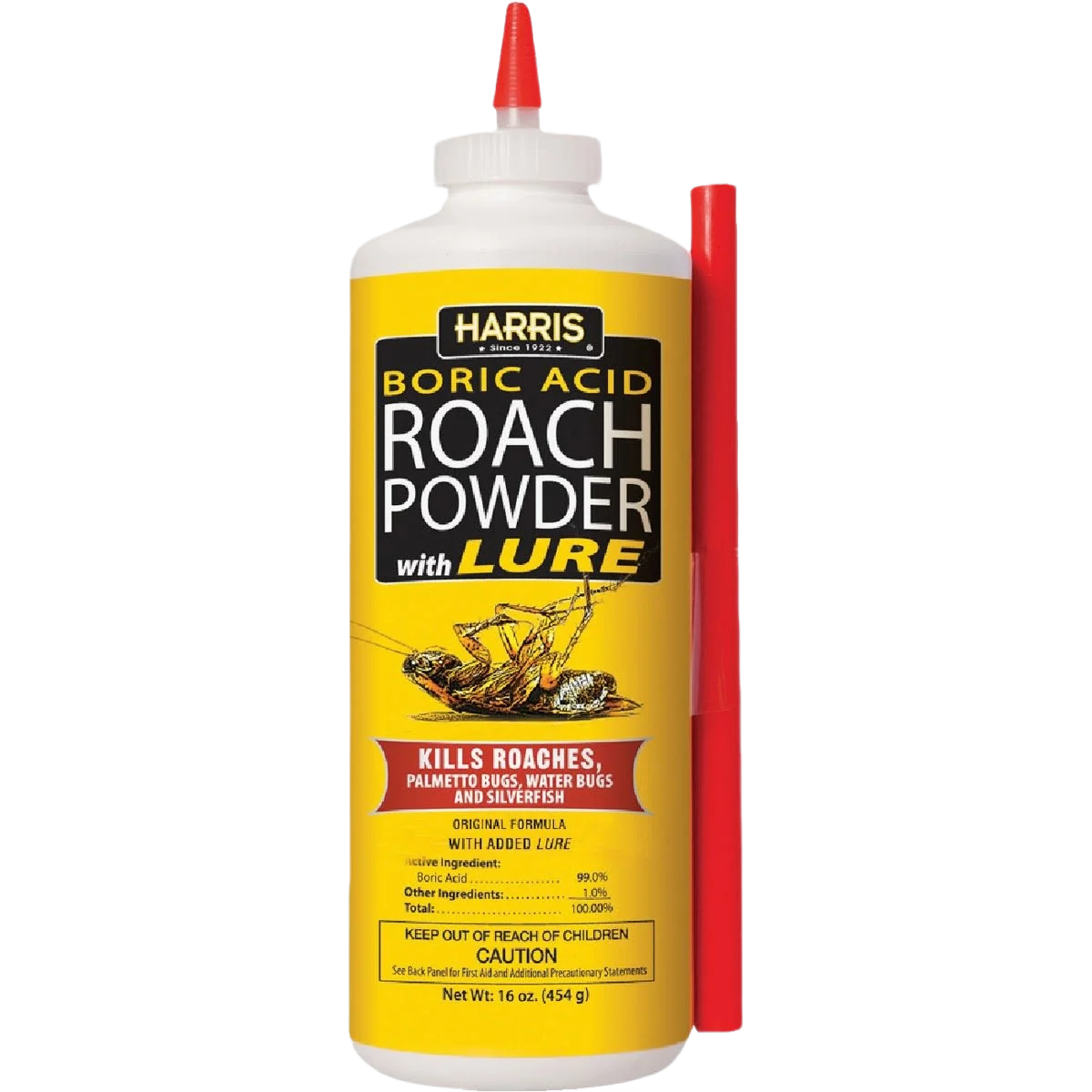 Enhanced Harris Boric Acid Roach Killer with Applicator 16 oz. High-Grade