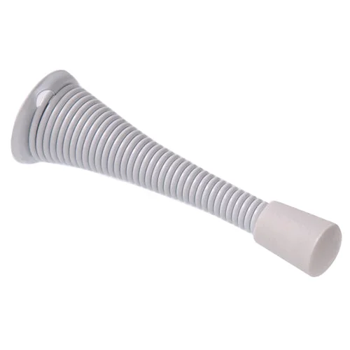 Top-Quality Hardware Essentials White Spring Door Stop 2-Pack Carded Healthy