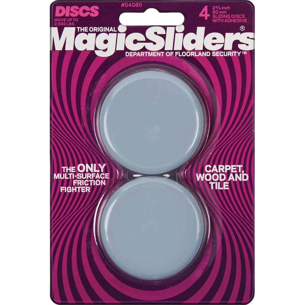Superior Sliders 2-3 8 in. Round Slider Long-Lasting