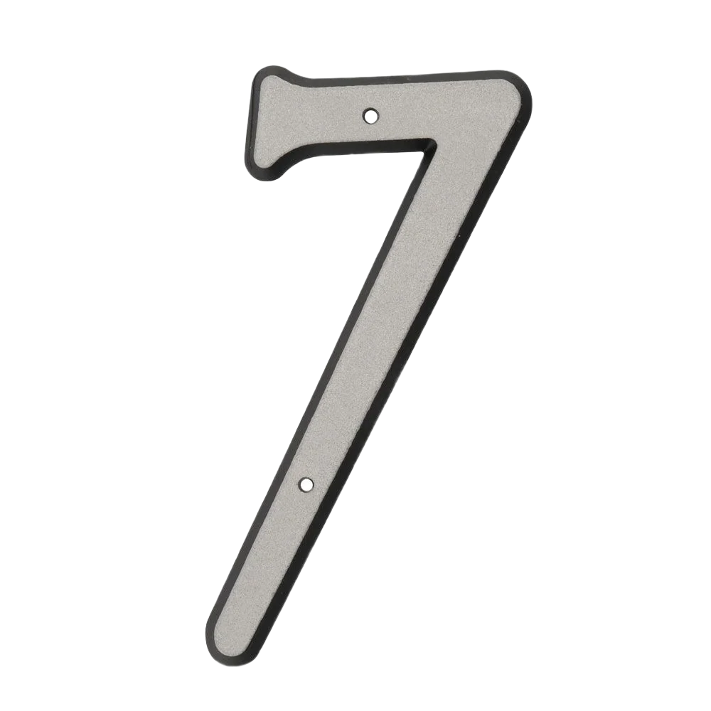 World-Class Hillman 4-In. Nail On Reflective House Number 7 Secure