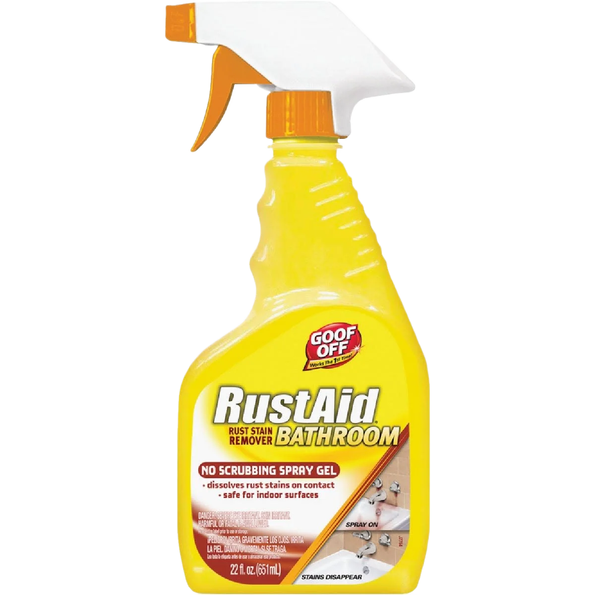 Fine Goof Off RustAid Rust Stain Remover 22 oz. Dependable