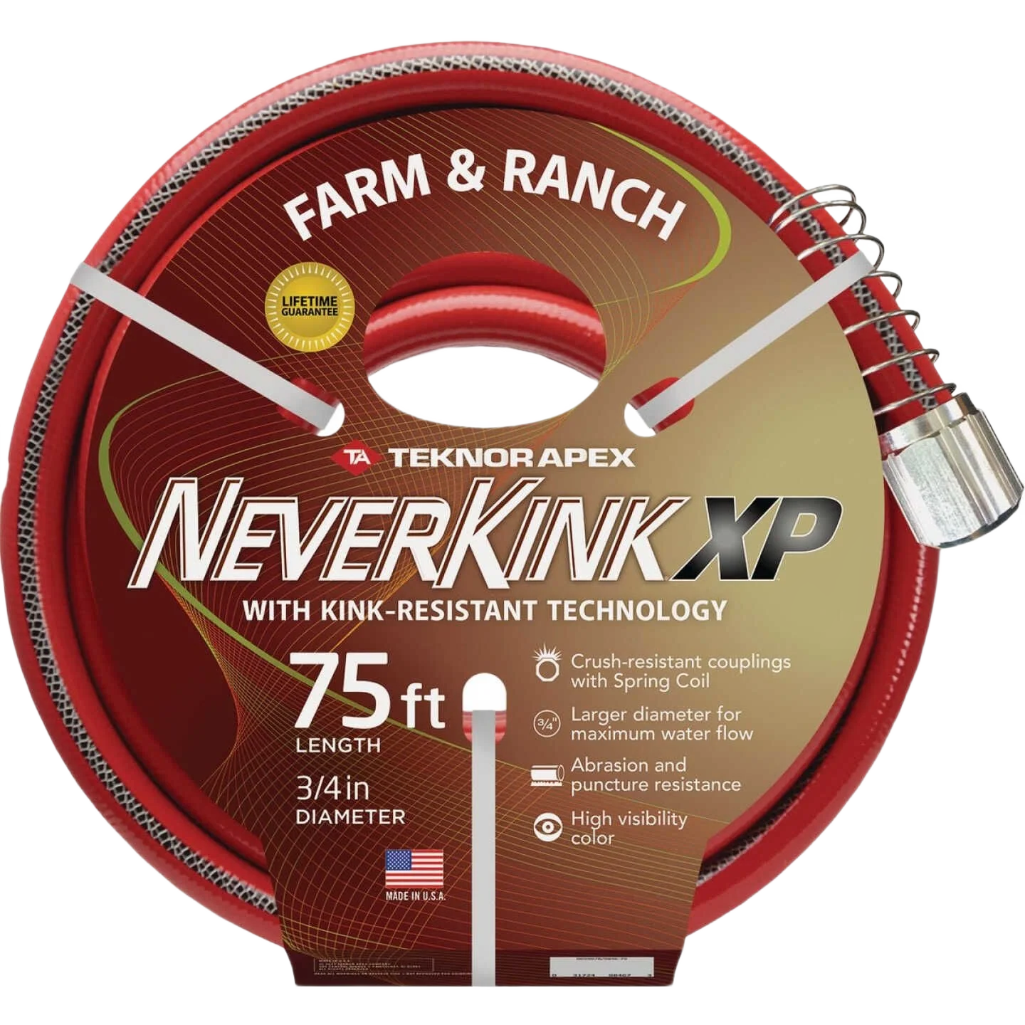 Premium Kink Farm and Ranch Hose 75 ft. Expertly Made