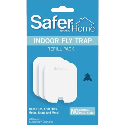 Practical Safer Home Indoor Fly Trap Plug 3-Pack Dependable