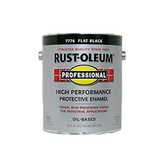 High-Quality Rust-Oleum Protective Enamel – Flat Black Classic