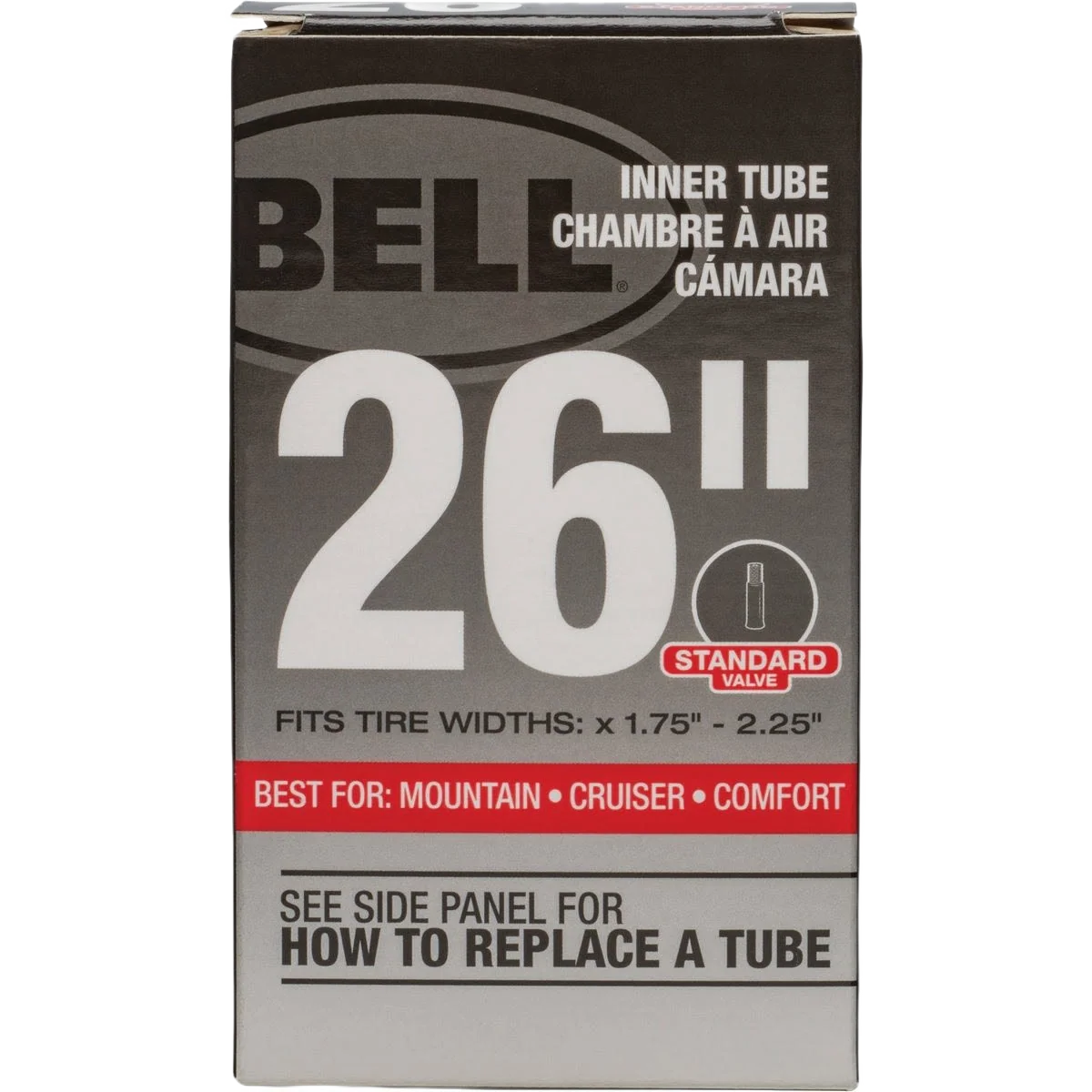 Solid Bell 26 In. Premium Quality Rubber Bicycle Tube Certified