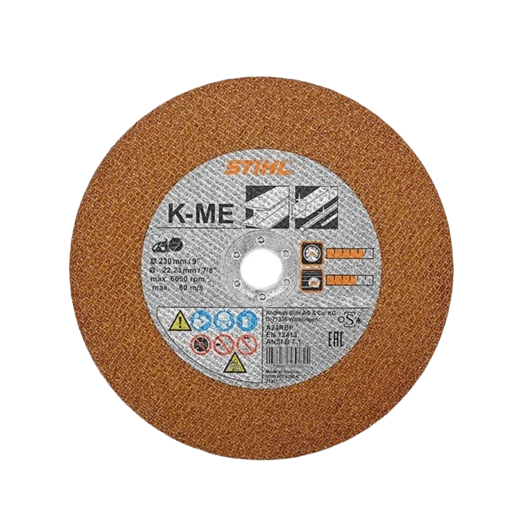 Green STIHL K-ME 9 Dia. 7 8 Arbor General Purpose Abrasive Wheel Refined