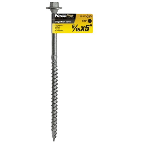 Selected Power Pro 5 16 In. x 5 In. LedgerTite Structural Screw Fashionable