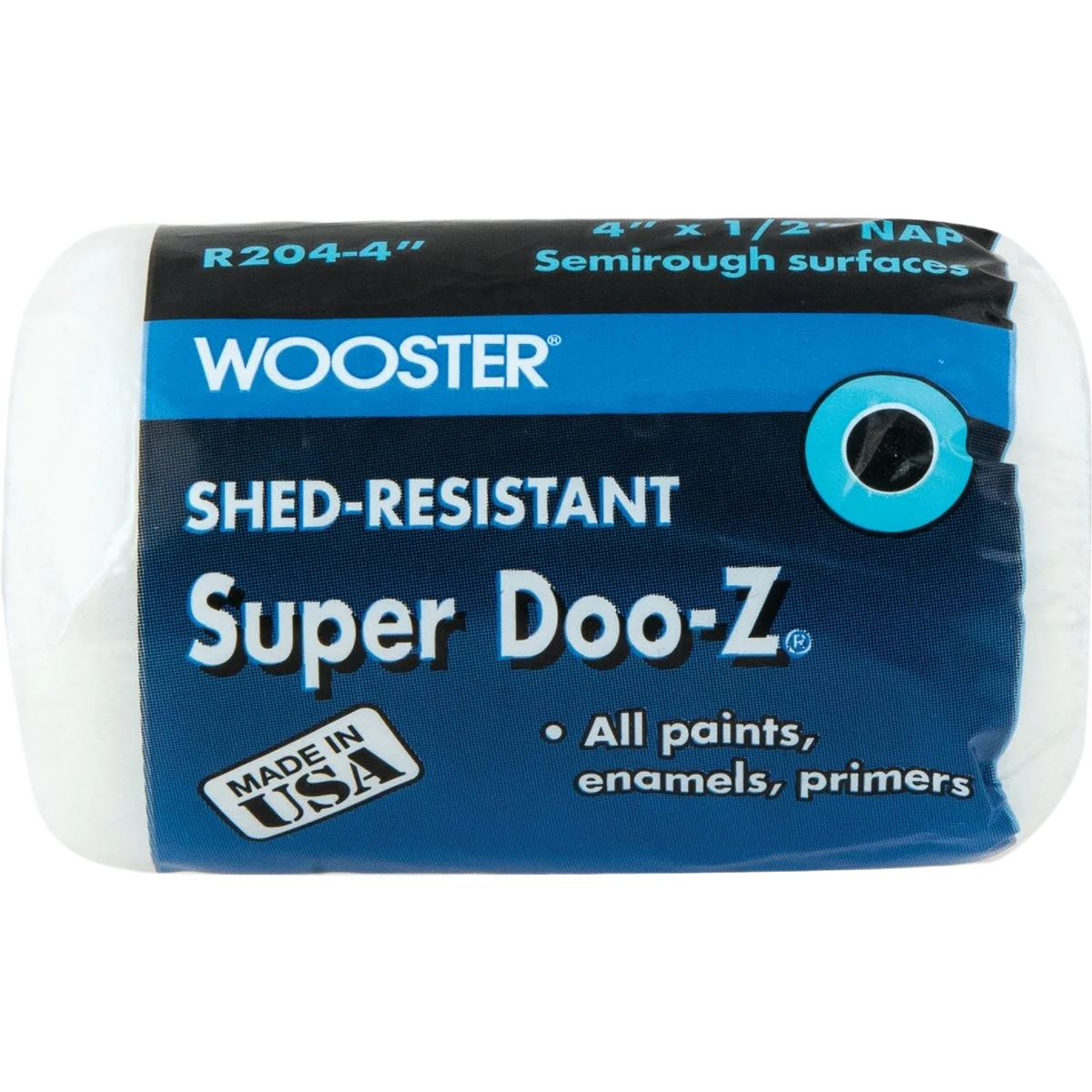 Next-Generation Wooster Super DOO-Z Woven Fabric Roller Cover 4 x 1 2 in. Convenient