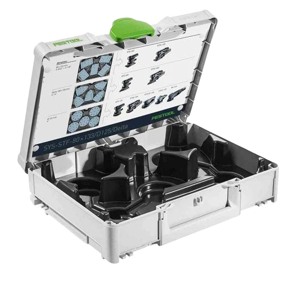 First-Class Festool 576781 Abrasives Systainer3 SYS-STF-80×133 D125 Delta Prestigious