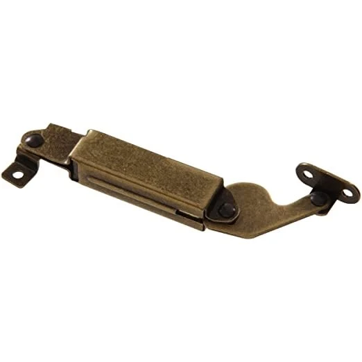Original Design Hillman Antique Brass Spring Assisted Lid Support Right Side Powerful