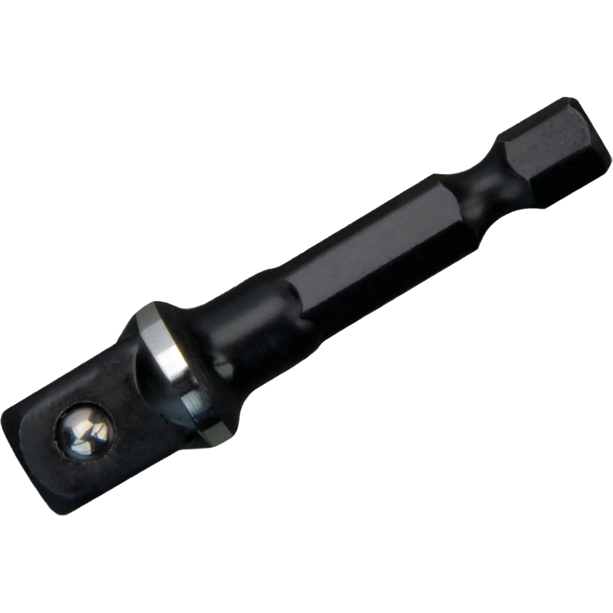 Original Milwaukee SHOCKWAVE™ 2 1 4 Hex to 3 8 Square Impact Socket Adapter Natural