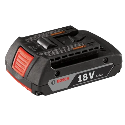 Refined Bosch 18 V Lithium-Ion 2.0 Ah SlimPack Battery Original