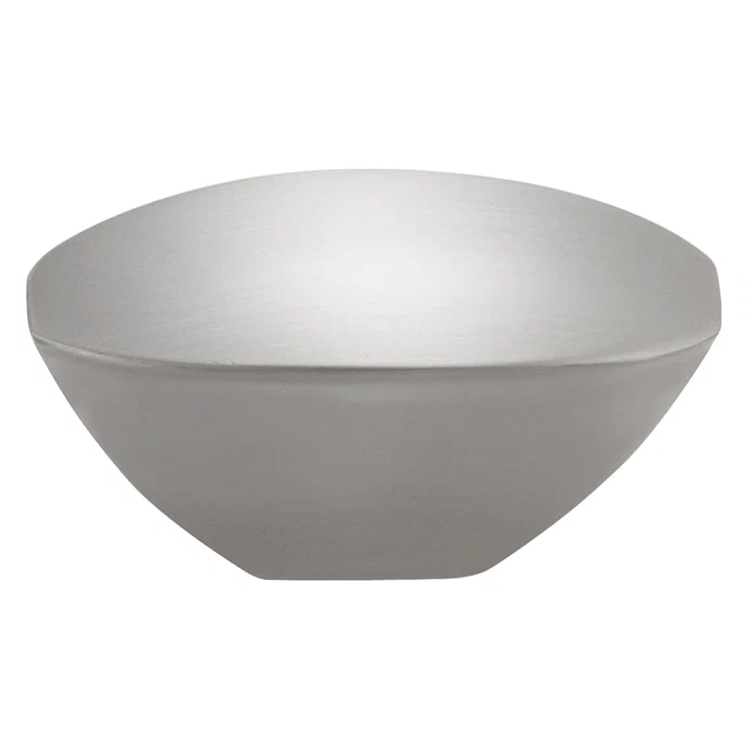Trendy Hickory Hardware 1-3 4 x 3 4 Satin Nickel Wisteria Knob Fashionable