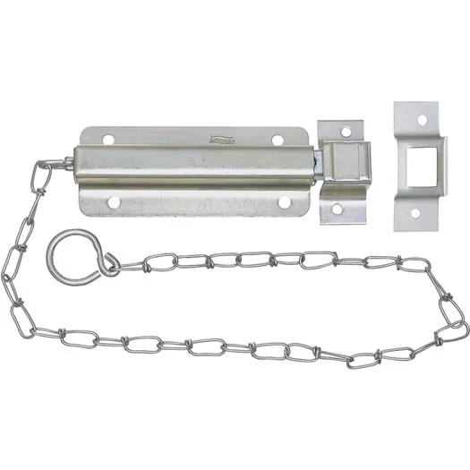 Comfortable National Hardware Zinc Chain Bolt Modern