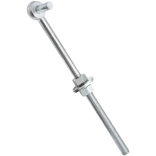 Long-Lasting National Hardware 5 8 x 12 Zinc Bolt Hook Fine