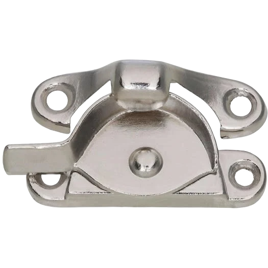 Original Design National Hardware Nickel 7 8 Crescent Sash Lock Crafted