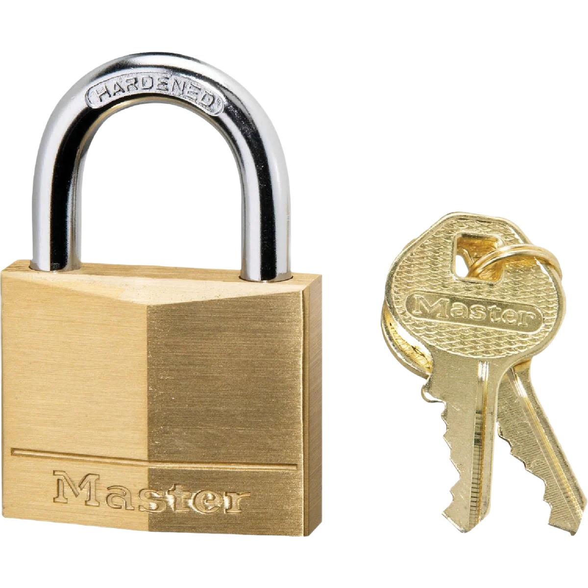 Trusted Master Lock 1-9 16 W. 4-Pin Tumbler Brass Keyed Different Padlock Exclusive