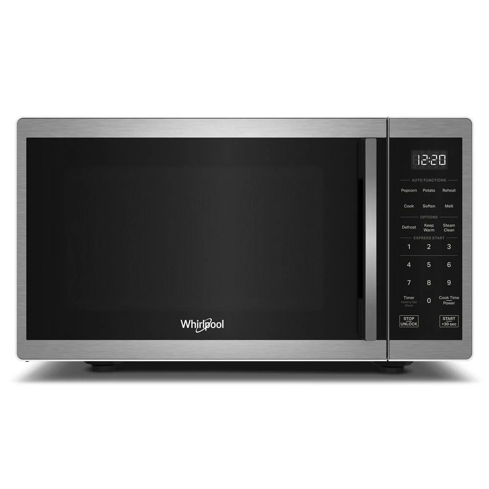 Outstanding 0.9 cu. ft. Stainless Steel Countertop Microwave With Steam Clean – 900 watt Quality