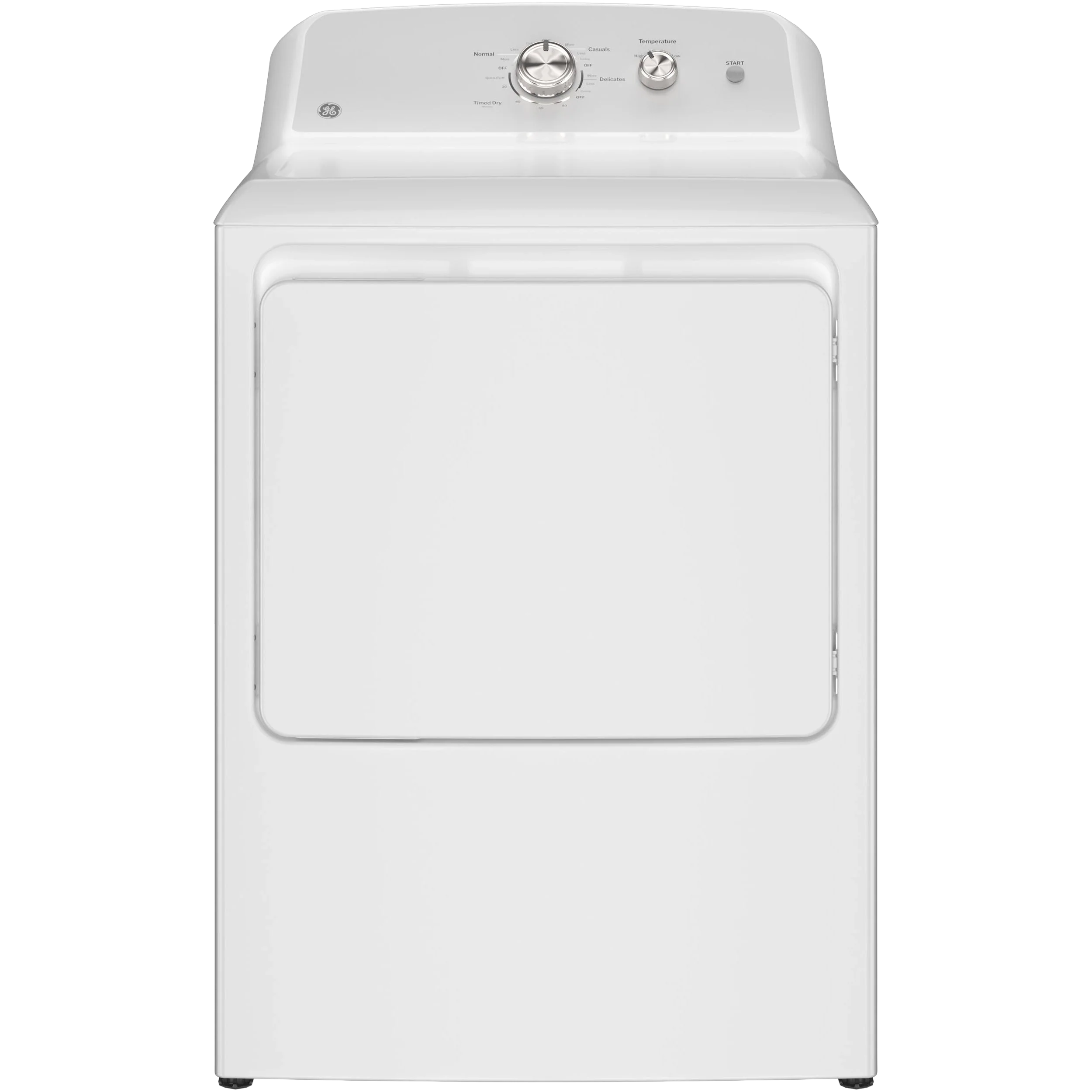 Optimized GE® 7.2 cu. ft. Capacity Gas Dryer with Up To 120 ft. Venting and Reversible Door Fashionable