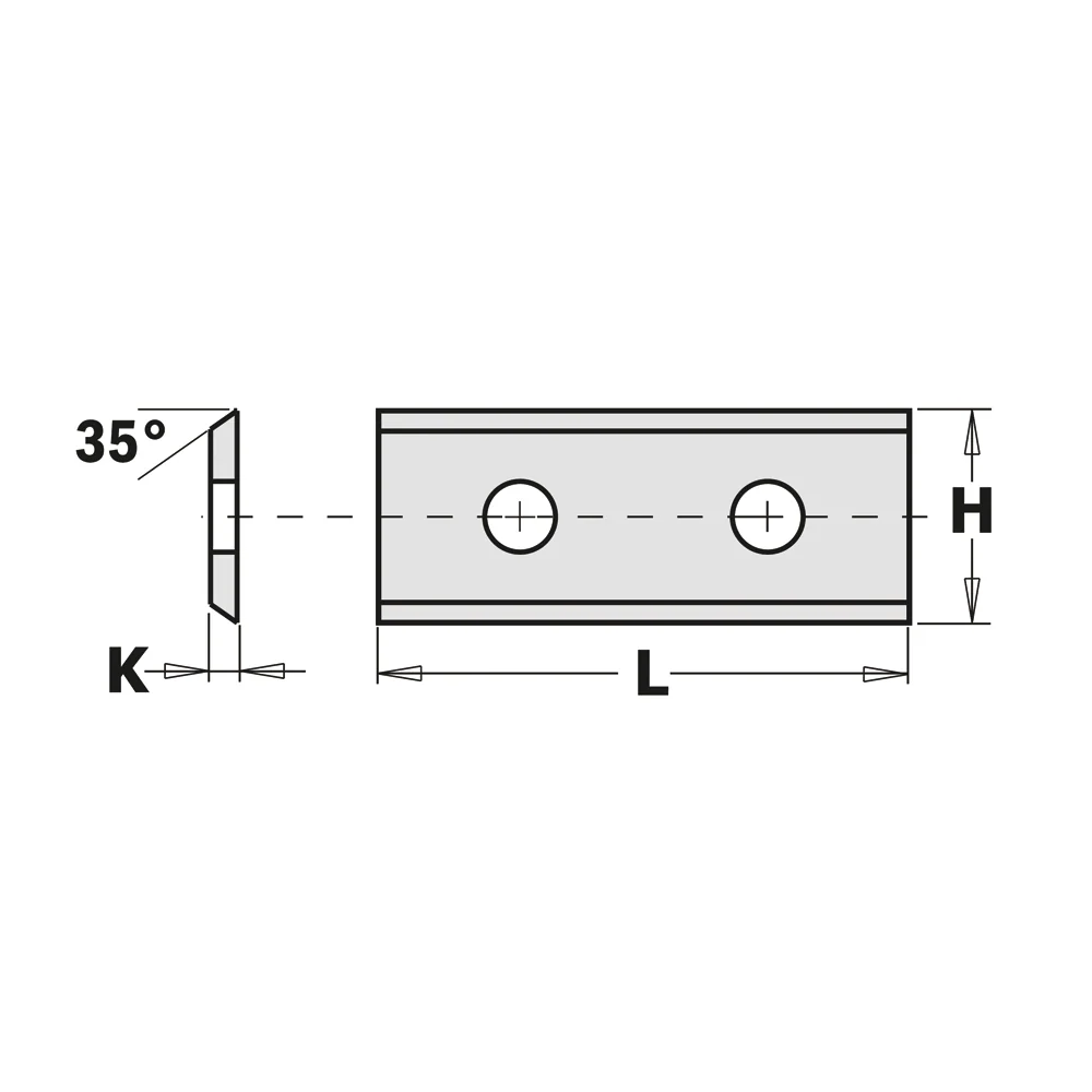 Superior CMT Orange Tools 2 35° 50x12x1.5mm Hw-K1920 Solid Carbide Knives Premium