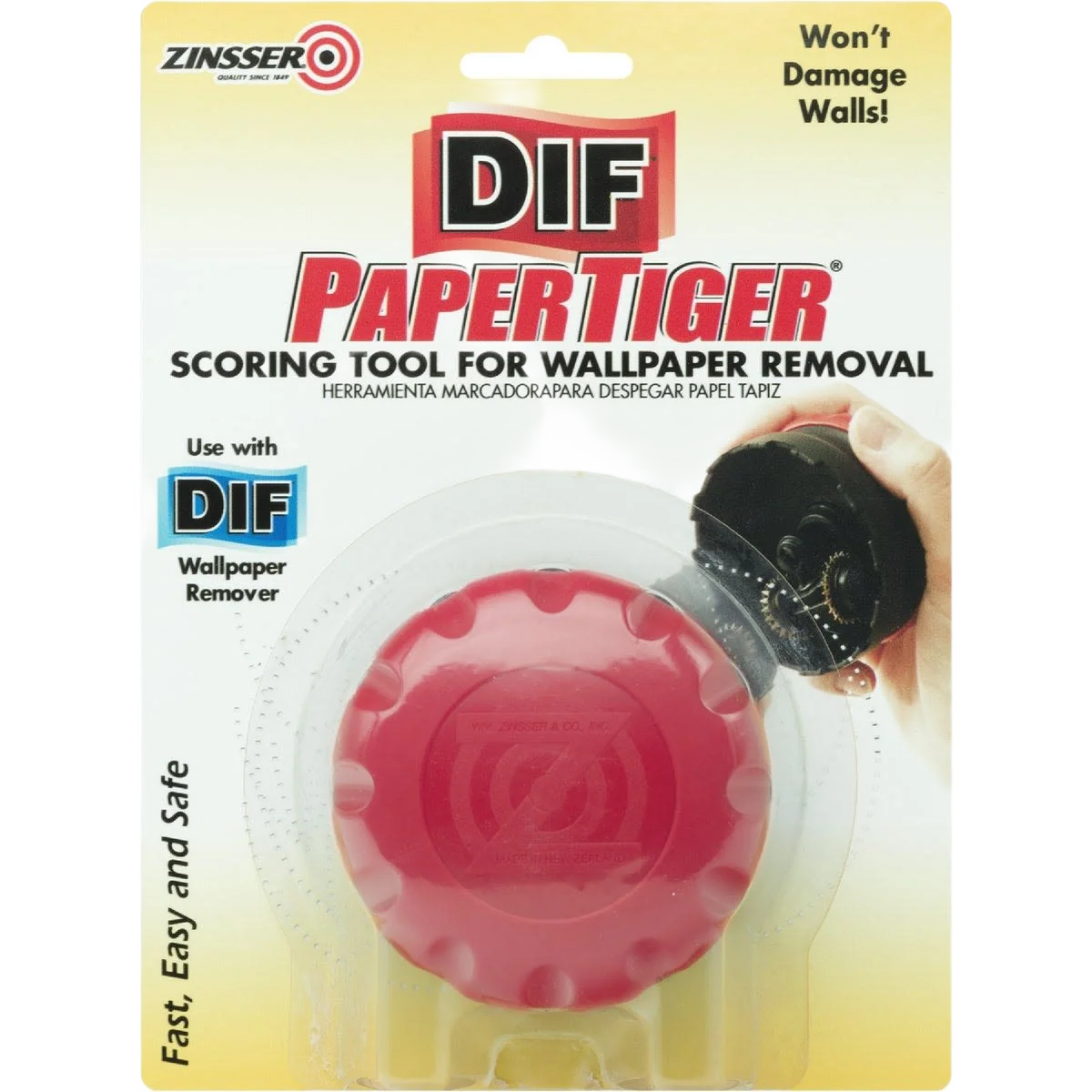 Flexible Zinsser DIF Paper Tiger Wallcovering Scoring Tool Responsible