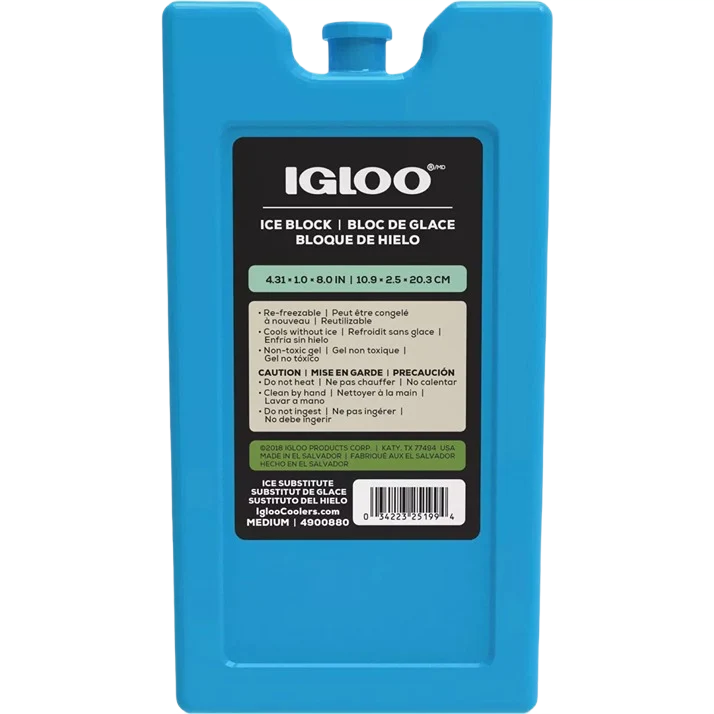 Reusable Igloo Maxcold 1 Lb. Medium Cooler Ice Pack Environmentally Friendly