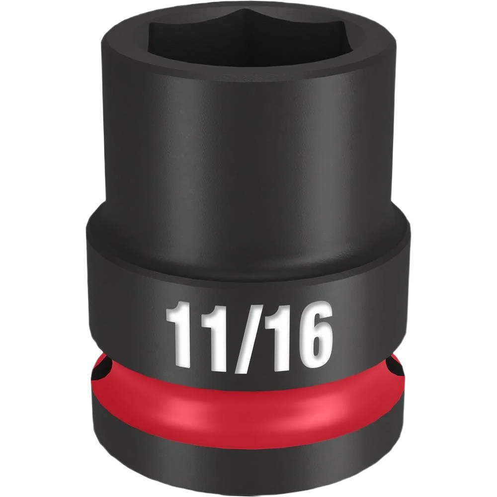 Proven Milwaukee SHOCKWAVE™ Impact Duty™ 1 2 Drive 11 16 Standard 6 Point Socket Effective